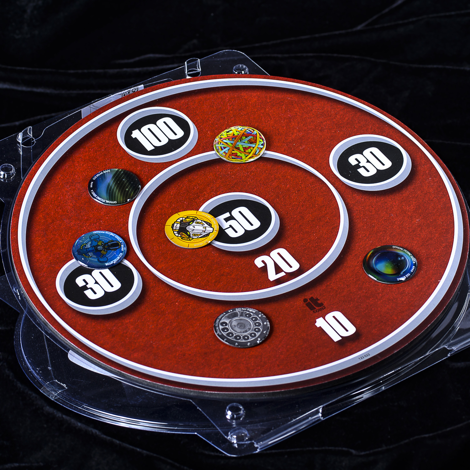 Skee Ball Game Board Set + Mystery 5-pack & Spinner image number 1