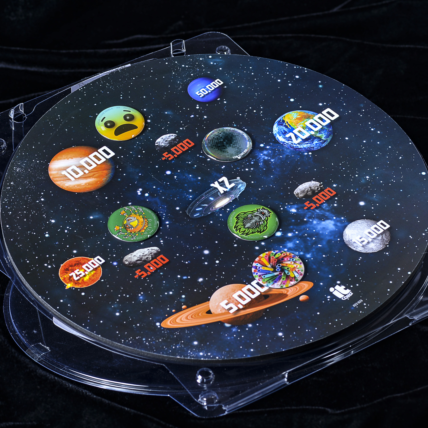Planets Game Board Set + Mystery 5-pack & Spinner